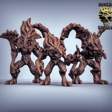 mephit's pre supported toys & games fantasy rpg dungeonsanddragons elemental dnd pathfinder tabletopgames mephit 3d print model - Mito3D