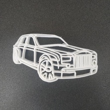 Rulo Royce anahtarlık moda Aksesuarlar araba spor porte Voiture nota anahtarı 3d print model - Mito3D