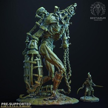 cager store demon boss dark giant undead cage huge dungeon souls dnd massive jailer 3d print model - Mito3D