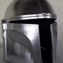mandalorian helmet starwars 3d print model - Mito3D