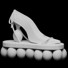 huevo caminar escanear fotogrametría contemporary art egg walk caz egelie 3d print model - Mito3D