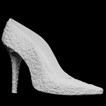 Rose jardin talon analyse sculpture chaussure contemporain photogrammétrie 3d print model - Mito3D