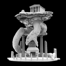b04 athena cool dice tower toys & games 3d print model - Mito3D