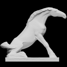 cavallo scansione animale scultura 3dprintable Austria cc0 stampabile 3d print model - Mito3D