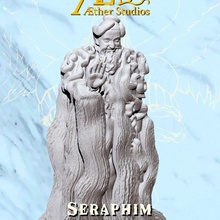 seraphim minis store greek roman sculpture temple marble church deity statues cathedral angelic angels gargoyles minature monastery aether aetherstudios 3d print model - Mito3D