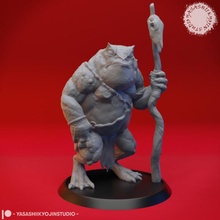 slaed green - tabletop miniature creature monster frog dnd toad pathfinder aos ttrpg slaad 3d print model - Mito3D