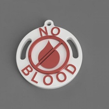 jw sangue en 3d print model - Mito3D