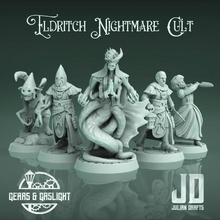 eldritch Albtraum Kult set Kreatur dunkel Design Fantasie Grusel Miniaturen Monster Rollenspiel einstellen Steampunk Tischplatte cthulhu Verlies blutgetragen dnd Wahnsinn 3d print model - Mito3D