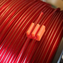 minimalista filamento clips 175 285 carrete cable acortar partes administración 3d print model - Mito3D