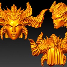 mãe demônios 20 corpo loja 3d print model - Mito3D