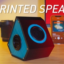 wave mini diy 3d printed bluetooth speaker rockler 3d print model - Mito3D