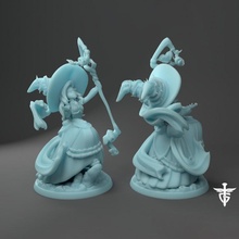 cathrine cutesy necromancer store wizard warlock d&d dnd pathfinder sorceror 3d print model - Mito3D
