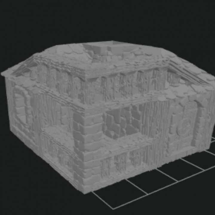 medievale Casa 3D print model - Mito3D