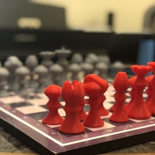 satranç Ayarlamak Chesscom chess24 benzersiz 3d print model - Mito3D