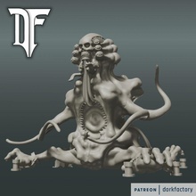 pavor Porta entrada demônio estrangeiro monstro portal híbrido culto scifi portão moedor alma almas 3d print model - Mito3D