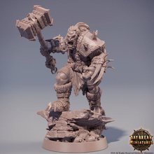 zweitung blutnagel store dragons dungeons mini miniatures orc male wow tabletop wargame daybreak 3d print model - Mito3D