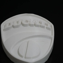 ducati logotipo pared fan art 3d print model - Mito3D
