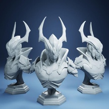 abadon bust demon free 3d print model - Mito3D