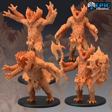 gug set tribal man eater lovecraft entity cosmic horror collection fantasy rpg warhammer enemy tabletop cthulhu dungeon dnd pathfinder 3d print model - Mito3D