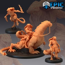 yılan halkı savaşçı Ayarlamak halk dövüşçü çöl karşılaşma Toplamak fantezi canavar rpg Warhammer düşman zindan oryantal dnd yol bulucu 3d print model - Mito3D