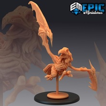 Shantak kaçma Lovecraft varlık kozmik korku kuş kemik çöl fantezi canavar rpg Warhammer düşman masaüstü zindan karşılaşma dnd yol bulucu akbaba 3d print model - Mito3D