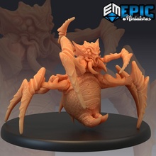 desert spider sting attack giant sand arachnid classic fantasy insect medieval monster rpg warhammer enemy tabletop dune dungeon dnd pathfinder 3d print model - Mito3D
