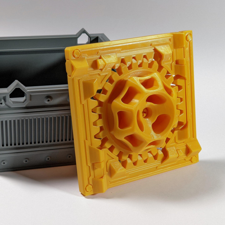 mechani valve Box Geschäft Container Schreibtisch Getriebe Geschenk mechanisch Büro Veranstalter Lager Spielzeug Steampunk Werkstatt Ausrüstung Zahn Ventil 3D print model - Mito3D