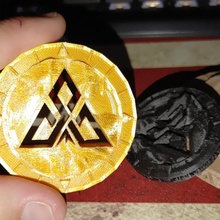 maker coin apex predator outdoors compass youtube mountain hunting 3d print model - Mito3D