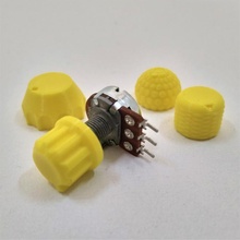 potenciômetro botões impressora arduino faça botão Panela elétrico cura Solidworks crialidade cr10 ender3 Proteus perilla 3d print model - Mito3D