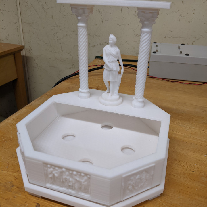 klassisch Skulptur Pflanzer 3D print model - Mito3D