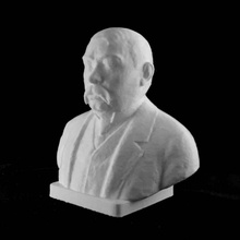 lm miksz bust szeged hungary scan 3d print model - Mito3D