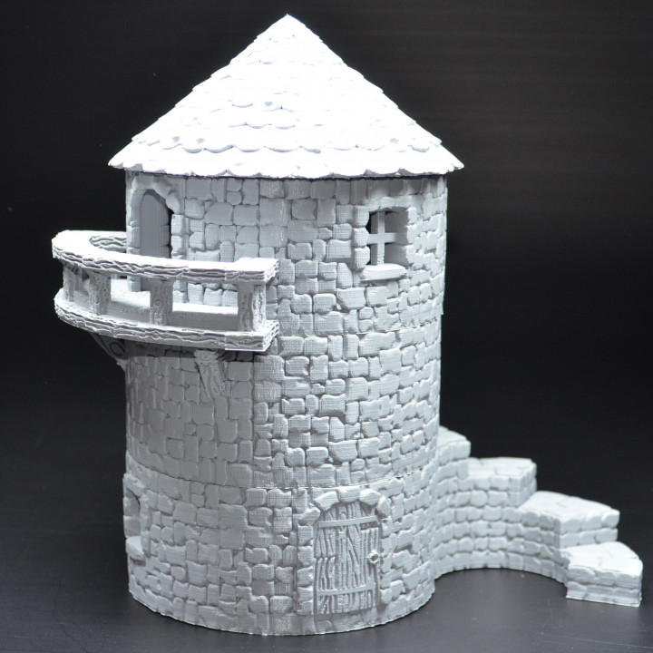 fronteira torre 3D print model - Mito3D