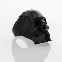 skull ring gioielli cranio haloween skullring 3d print model - Mito3D