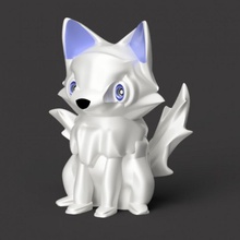 star fox mythical arctic esports starless 3d print model - Mito3D