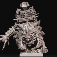 3x tyroscutus tabletop warhammer lizardmen ageofsigmar aos seraphon ninthage raventwinminiatures 3d print model - Mito3D