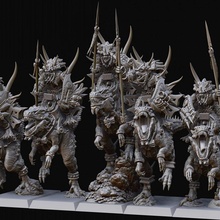 Raptor biniciler oyuncaklar oyunlar Warhammer kertenkele Ageofsigmar aos yüksek melek 3d print model - Mito3D