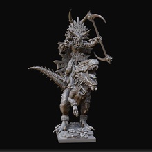 raptor rider warlord toys & games warhammer lizardmen ageofsigmar aos seraphon raventwinminiatures 3d print model - Mito3D
