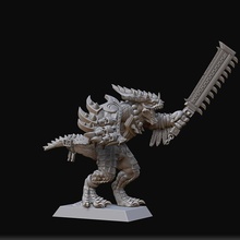 saurian veteran toys & games warhammer lizardmen ageofsigmar aos seraphon raventwinminiatures 3d print model - Mito3D