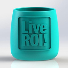 live roi shot glass & garden liveroi 3d print model - Mito3D