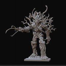 attacking treemen toys & games elf warhammer woodelf ageofsigmar aos sylvaneth raventwinminiatures 3d print model - Mito3D