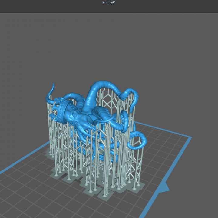 ahtapot satranç Satürn elegoo 3D print model - Mito3D