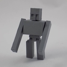 minecraft iron golem fan Kunst Eisen 3d print model - Mito3D