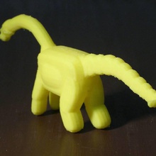 dino toys & games dinosaur gravity sketch 3d print model - Mito3D