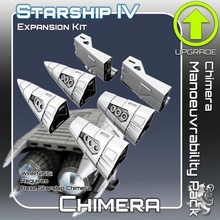 kimera manevra kabiliyeti paketlemek oyuncaklar oyunlar minyatürler sci fi star arazi savaş bilimkurgu masaüstü yıldız gemisi iniş 28mm hangar açık kilit gezgin Tehlike bulucu 3d print model - Mito3D