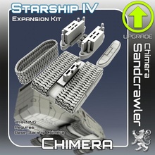 chimera sandcrawler expansion kit toys & games miniatures sci-fi star terrain war scifi tabletop starship landing 28mm hangar openlock traveller danger starfinder traveler 3d print model - Mito3D