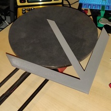 circle center tool compass 3d print model - Mito3D