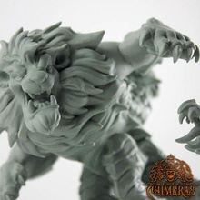 chimera toys & games creature fantasy monster miniature tabletop dnd 3d print model - Mito3D