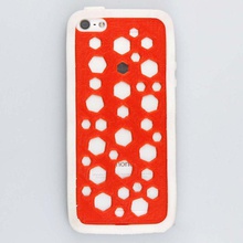 honeycomb bee iphone case gadgets & electronics competition-iphone-case-competition ninjaflex store 3d print model - Mito3D