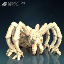 tisserand désespoir araignée table fantaisie monstre rpg marteau guerre miniature jeu plateau donjon dnd éclaireur 3d print model - Mito3D