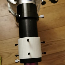 telescópio 2 polegada focalizador extensão tubo astrofotografia 3d print model - Mito3D